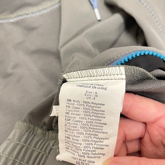 Bench Zip-Up Collared Rain  Grey - S - Picture 12 of 15